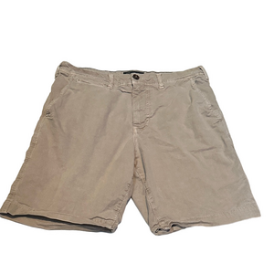 American Eagle Outfitters Men's Flat Front Shorts Taupe 32